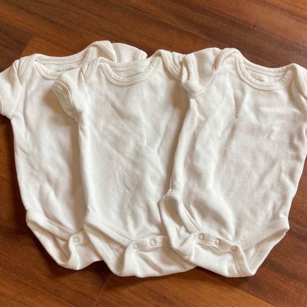 Pact Organic Cotton Onesie Bundle